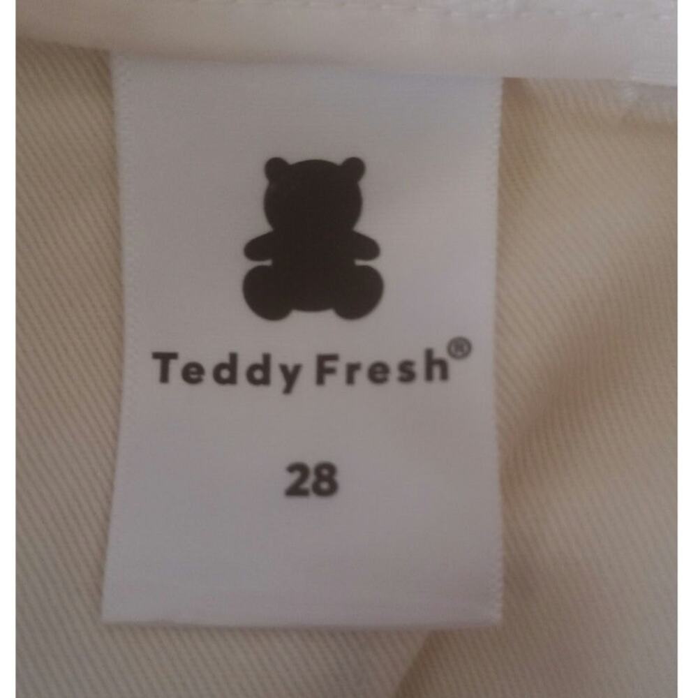Teddy Fresh Patchwork Plaid Pants Size 28 Y2K Streetwear Festival Skate Unisex - Picture 6 of 7